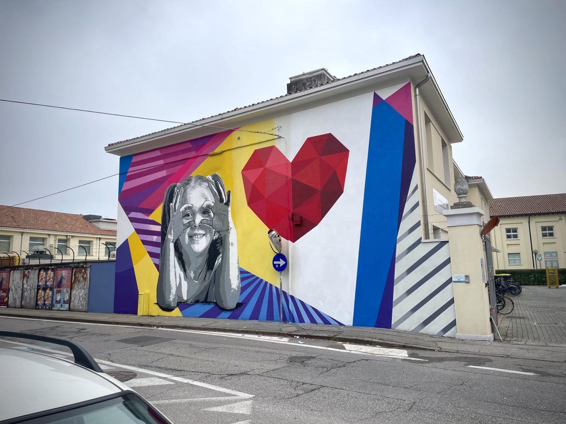 Never too late — murales Alessio B, Via Orus 2B, Padova