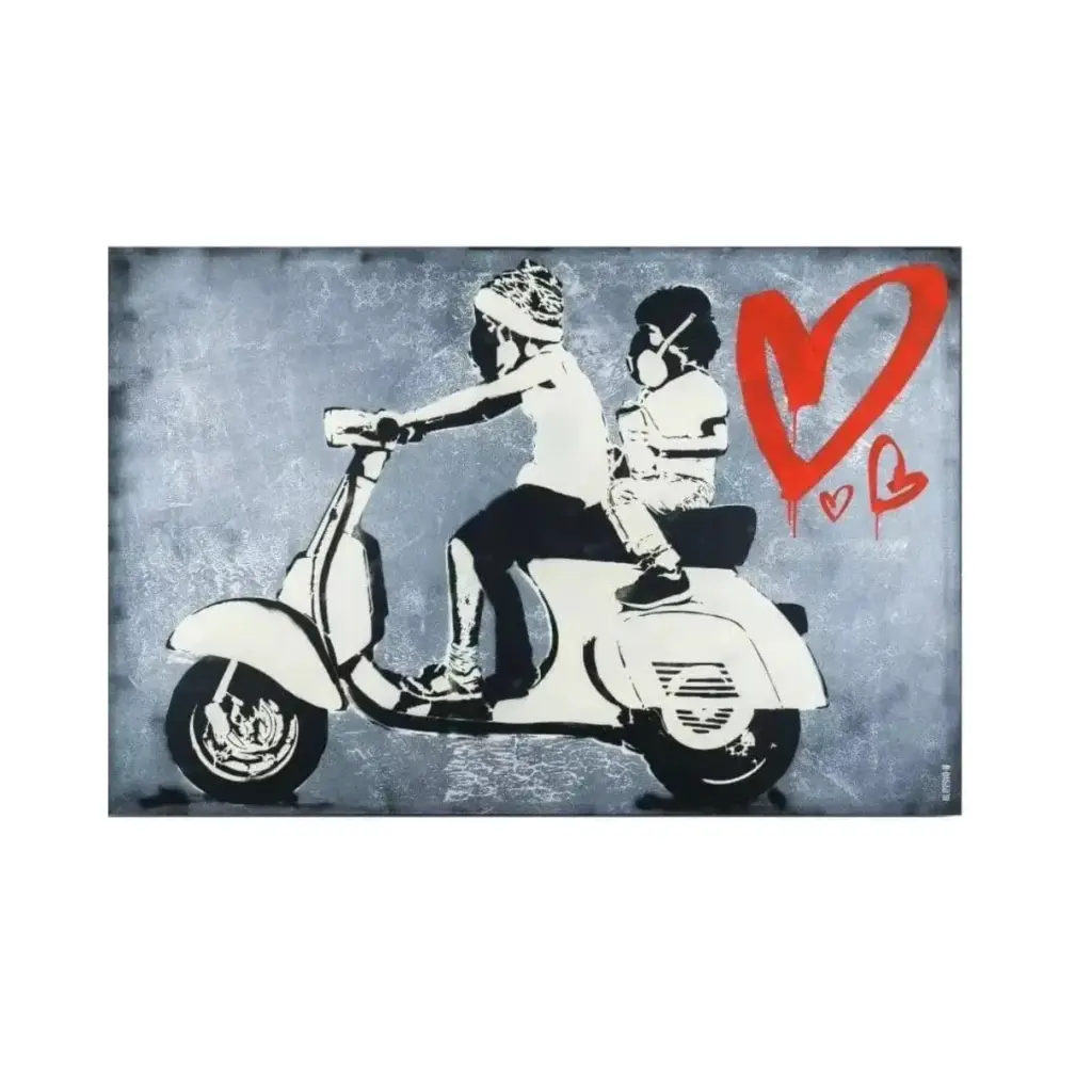 I LOVE VESPA — opera Alessio B