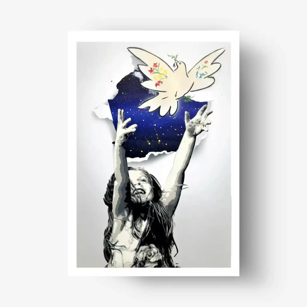 OFF THE WALL DOVE — opera Alessio B