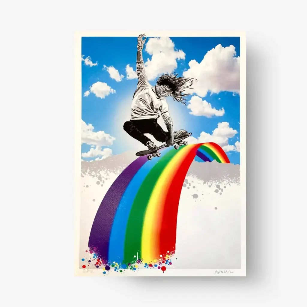 SKATE RAINBOW EDITION — opera Alessio B